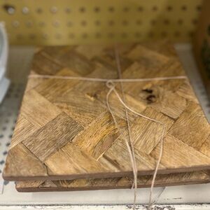 Wooden Square Coasters